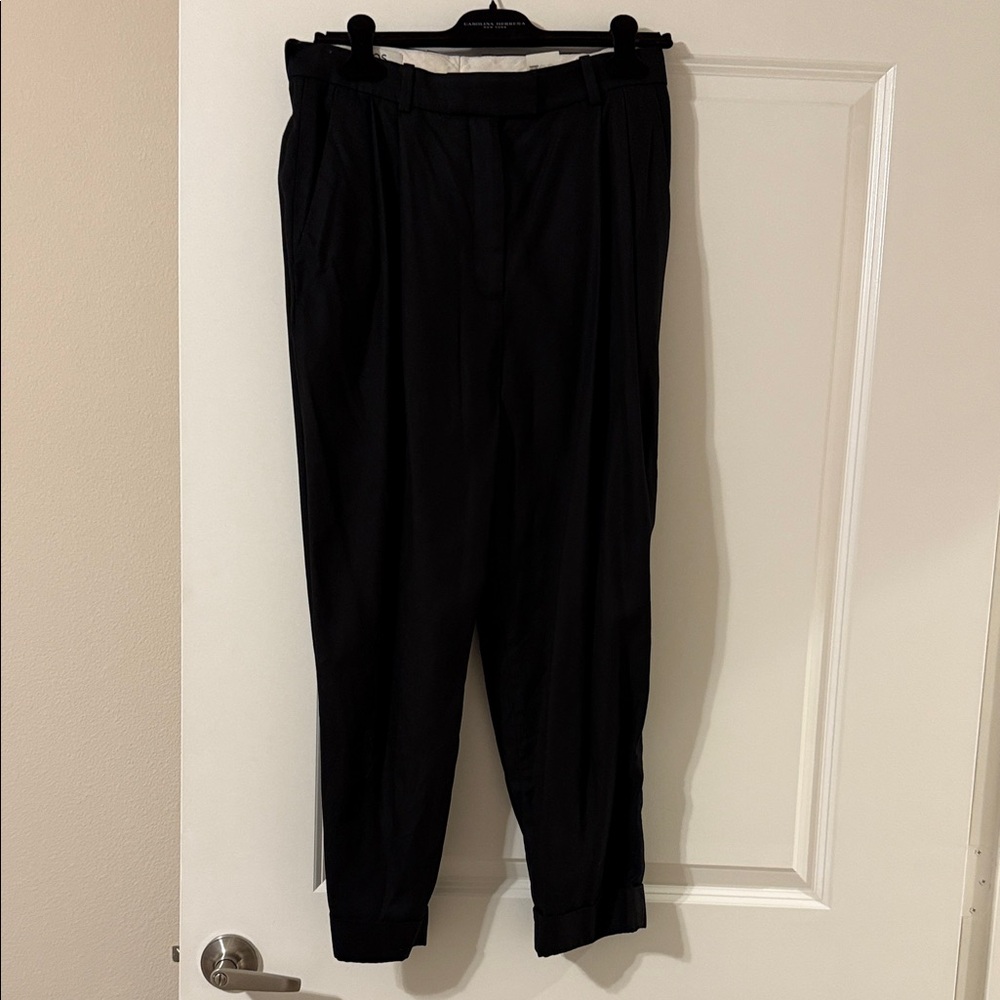 COS Men's Elegant Black Dress Pants